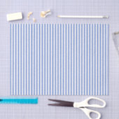 Blau mit weißem Strickpapier Seidenpapier (Handwerk)