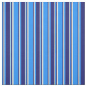 Blau, Mitternachtsblau und hellgelbe farbige Linie Stoff (Muster)