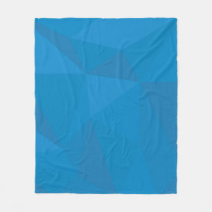 Blau, modern, cool, trendig, futuristisch fleecedecke