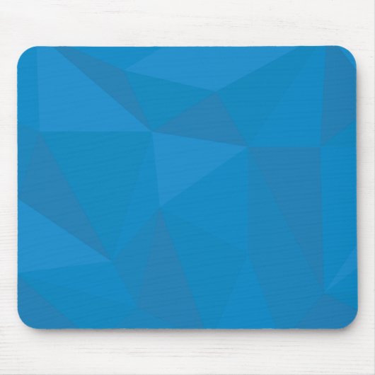 Blau, modern, cool, trendig, futuristisch mousepad (Vorne)