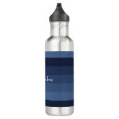 Blau monochromatisch edelstahlflasche (Rechts)