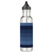 Blau monochromatisch edelstahlflasche (Rechts)