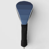 Blau monochromatisch golf headcover (Vorderseite)