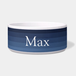 Blau monochromatisch napf