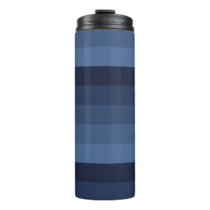 Blau monochromatisch thermosbecher