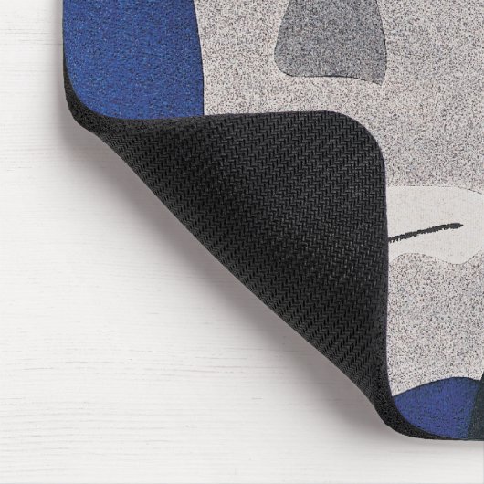 Blau Mousepad (Ecke)