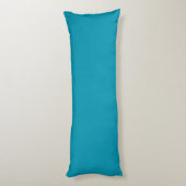 Blau (Munsell) (feste Farbe) Seitenschläferkissen (Rückseite (Vertikal))