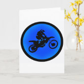 BLAU MX TRU KARTE (Gelbe Blume)