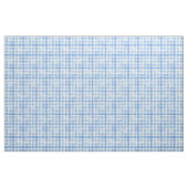 Blau-n-Weiß-Wasserfarben Gingham Prüfmuster Stoff (Yard (91,4 cm))