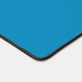 Blau (NCS) (Vollfarbe) Schreibtischunterlage (Ecke)