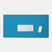 Blau (NCS) (Vollfarbe) Schreibtischunterlage (Tastatur & Maus)