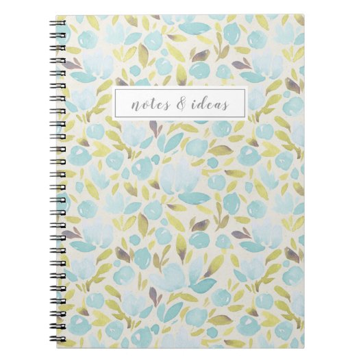 Blau Notizblock (Vorderseite)