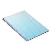 Blau Notizblock (Rechte Seite)