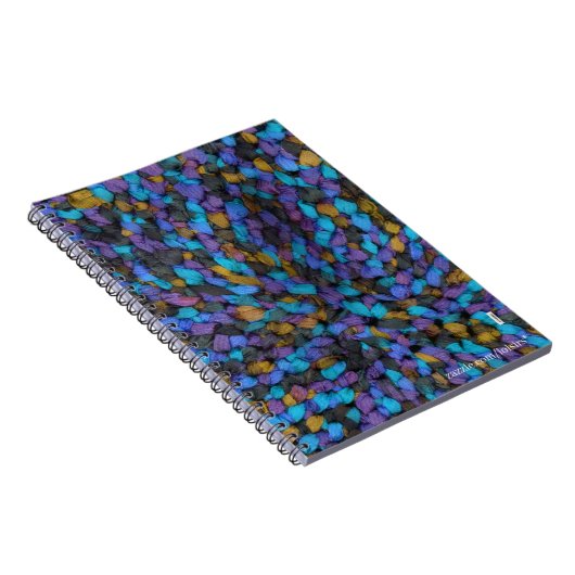 BLAU NOTIZBLOCK (Rechte Seite)