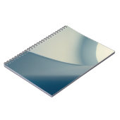 Blau Notizblock (Linke Seite)