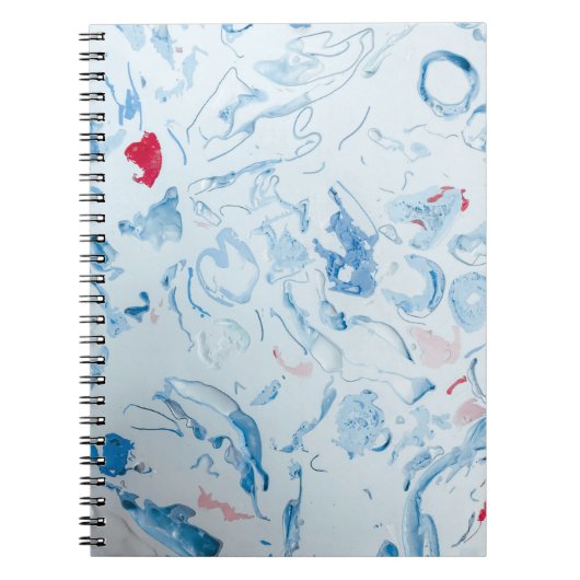 Blau Notizblock (Vorderseite)