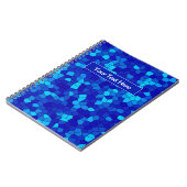 BLAU NOTIZBLOCK (Linke Seite)