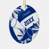 blau oder JEDE FARBE Volleyball Cheerleader Keepak Keramik Ornament (Rechts)