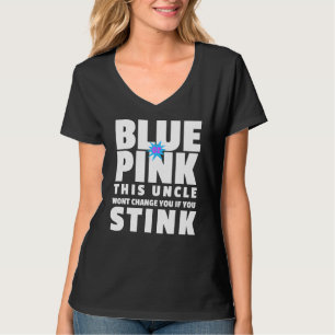Blau oder rosa Dieser Onkel ändert Sie, wenn Sie s T-Shirt