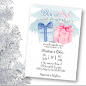 Blau oder Rosa Was denken Sie, Einladung