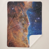Blau/Orange Carina Nebula | JWST Sherpadecke (Vorderseite)