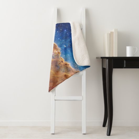 Blau/Orange Carina Nebula | JWST Sherpadecke (Beispiel)