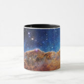 Blau/Orange Carina Nebula | JWST Tasse (Zentrum)