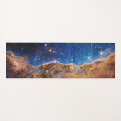 Blau/Orange Carina Nebula | JWST Yogamatte (Vorderseite (Horizontal))