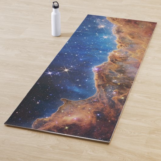 Blau/Orange Carina Nebula | JWST Yogamatte (Beispiel)