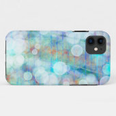 Blau, Orange, Gelb, Abstrakte Weiße Kunst Case-Mate iPhone Hülle (Rückseite (Horizontal))