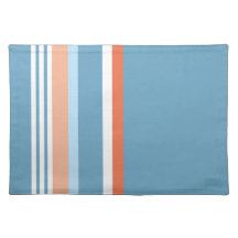 Blau (orange Streifen)