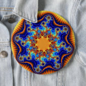 Blau, orange und gelb button (Beispiel)