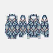 Blau Orange Weiß Türkisches Orientalisches Blumenm Geschenkschachtel (Ungefaltet)