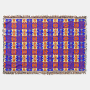 Blau Orange Yellow Red Decke
