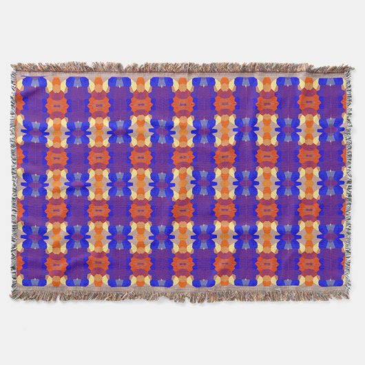 Blau Orange Yellow Red Decke (Vorderseite)