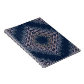 Blau-orientalische Ornamente. Notizblock (Rechte Seite)