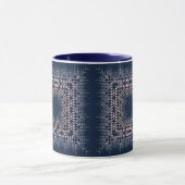 Blau-orientalische Ornamente. Tasse (Zentrum)