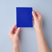 Blau (Pantone) (Vollfarbe) Flyer (Gruppe)