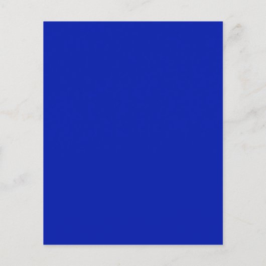 Blau (Pantone) (Vollfarbe) Flyer (Hinten)
