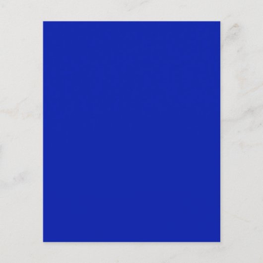 Blau (Pantone) (Vollfarbe) Flyer (Vorne)
