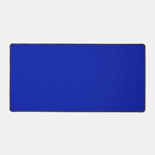 Blau (Pantone) (Vollfarbe) Schreibtischunterlage (Vorderseite)