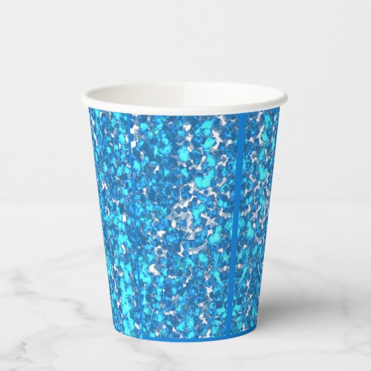 blau pappbecher (Links)