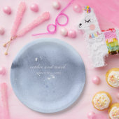 Blau Pappteller (Party)