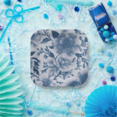 Blau Pappteller (Party)