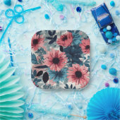 Blau Pappteller (Party)