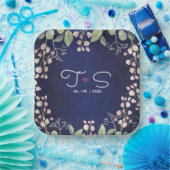 Blau Pappteller (Party)