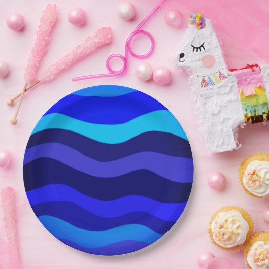 BLAU PAPPTELLER (Party)