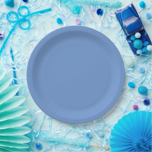 Blau  pappteller (Party)