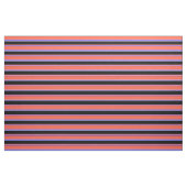 Blau, Pflaume, Rot, Schwarz und Weiß - Streifen Stoff (Fat Quarter (45,7 x 55,9 cm))