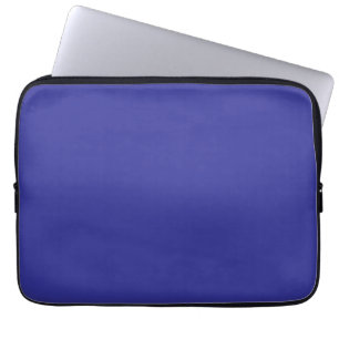 Blau (Pigment) (einfarbig) Laptopschutzhülle